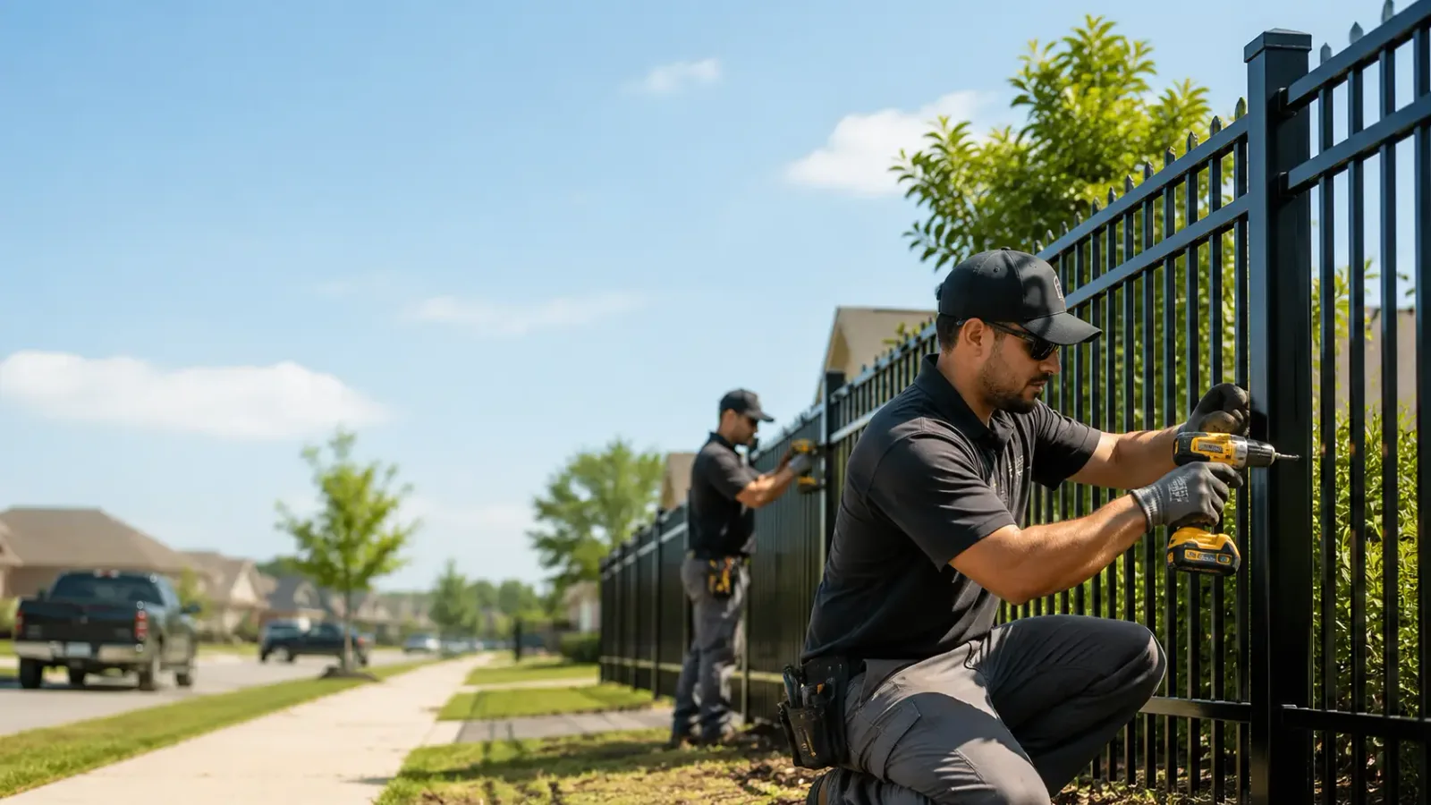 Metal Fence Installation in Andover, CT